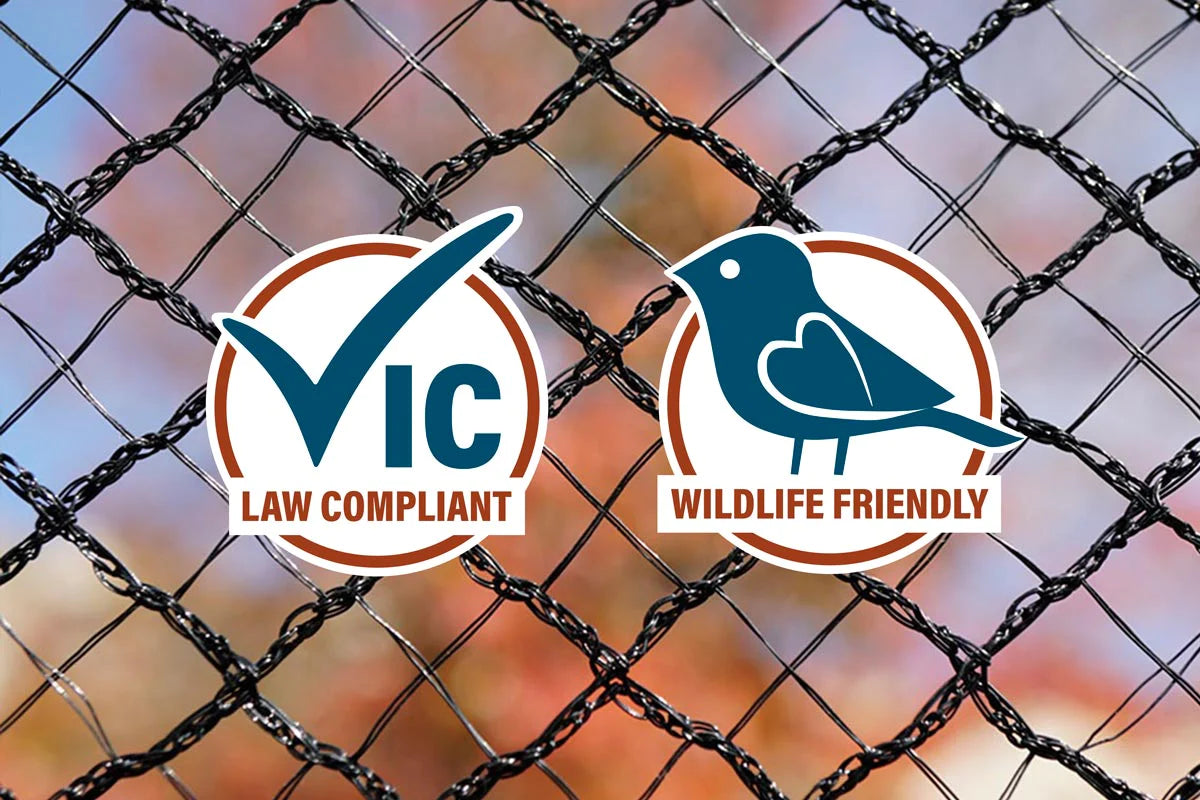 Wildlife Safe Bird Netting (Victoria Compliant)