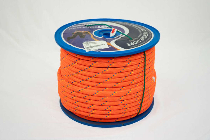 Rope Central 16mm x 100m FL Orange Blue/Yellow FLK Response LSK Static Safety Line