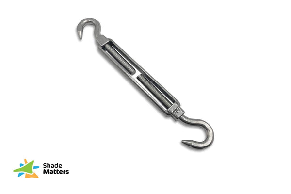 shadematters.com.au Hardware Stainless Steel 8mm 316 Marine Grade Turnbuckle For Shade Sail