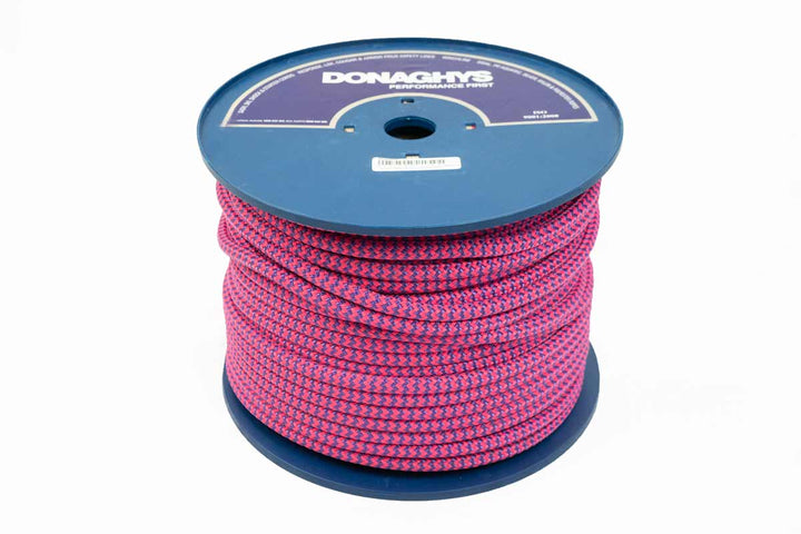 Rope Central Rope and Twine 8mm x 100m Pink/Purple Double Braided Polyester Rope