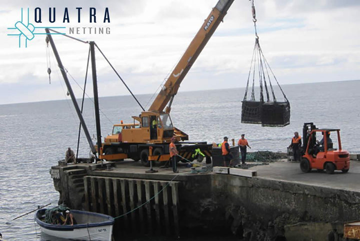 Quatra Cargo Net Cargo Net: 6m x 6m : 200mm Mesh / 7.5 Tonne