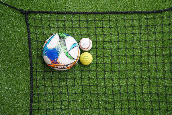 Quatra Sports Netting Cricket Netting: 40mm sq with Rope Border (Multiple Sizes)