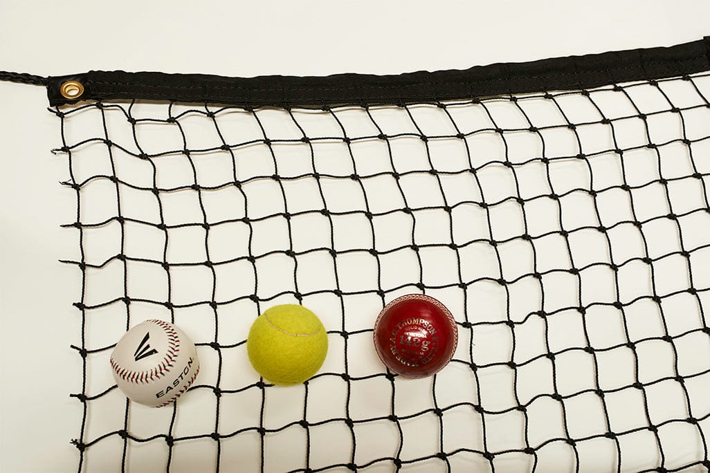 Pre-Made Sports Net with Webbing & Eyelets (Multiple Sizes)