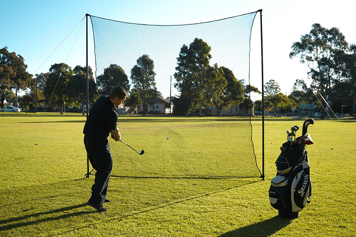 Backyard Golf Barriers