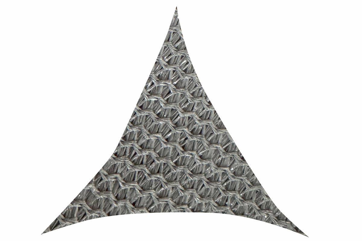 Shade Matters 3.6M x 3.6M x 3.6M Charcoal Triangle Ultra-Heavy Duty Shade Sail