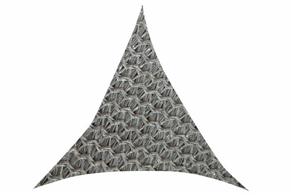Shade Matters 3.6M x 3.6M x 3.6M Charcoal Triangle Ultra-Heavy Duty Shade Sail