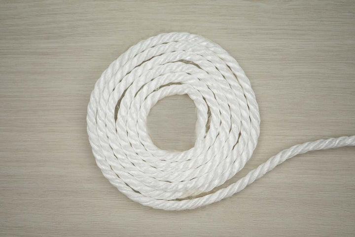Rope Central 4mm (Natural no fleck) PP Kline (By-the-meter)