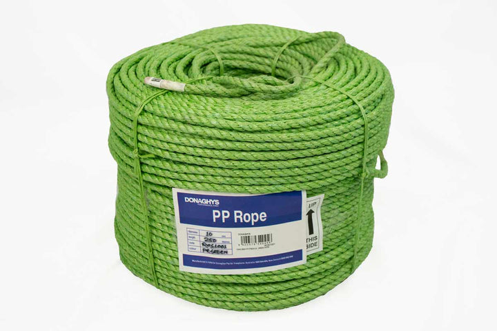 Rope Central 4mm x 250m - Premium Green Polypropylene Rope (PP)