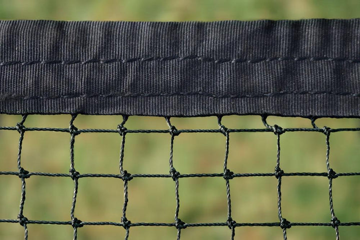 Catnets Bird Netting Black / 1.8m x 7.5m Bird Netting - 19mm 9Ply Heavy Duty Reinforced Edging Knotted SQ HDPE