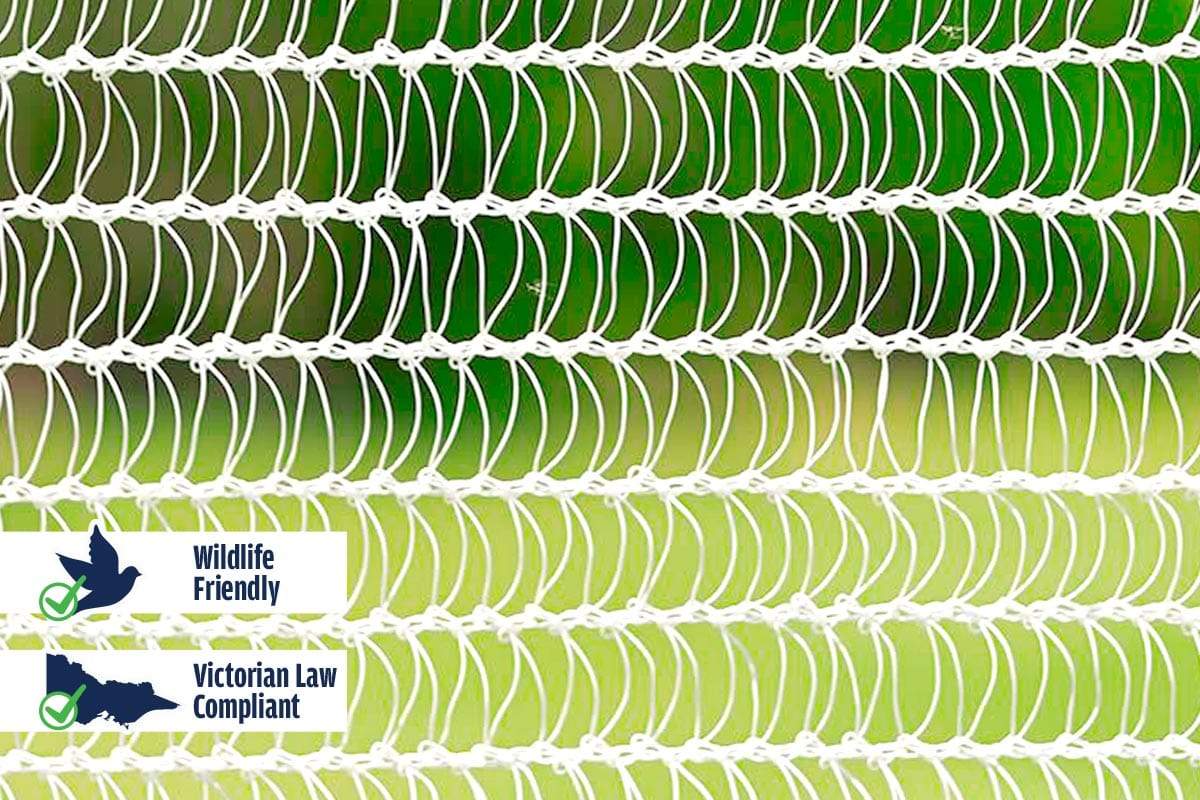 Quatra Bird Netting Cross Weave Netting 70GSM