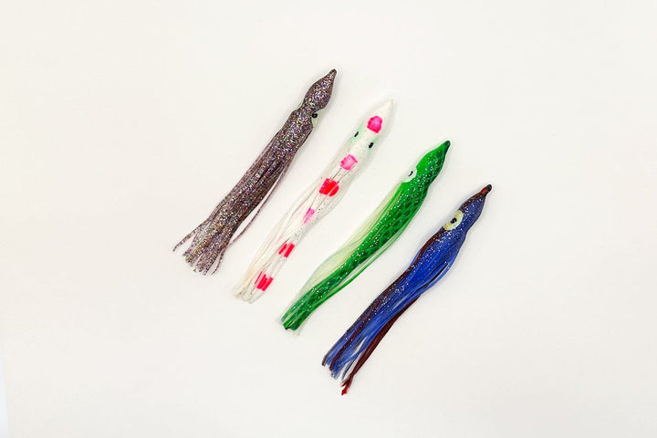 Haverford Fishing Other 2.5" / Mixed colours Occy Skirts | Octopus Baits - 10 Pack