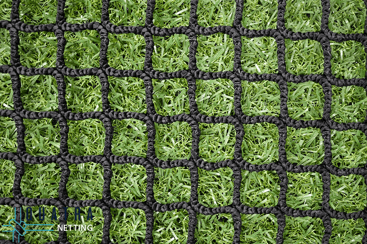 Quatra Sports Golf Practice Netting Golf Impact Barrier Netting 120ply/ 20mm SQ: Black