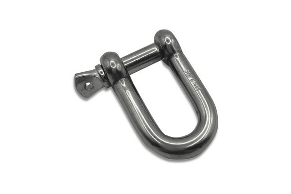 Shade Matters Hardware Stainless Steel 8mm 316 Marine Grade D Shackle For Shade Sail, Boat