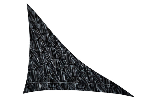 shadematters.com.au Home & Garden 2M X 3M X 3.6M Black Right Angle Triangle Shade Sail