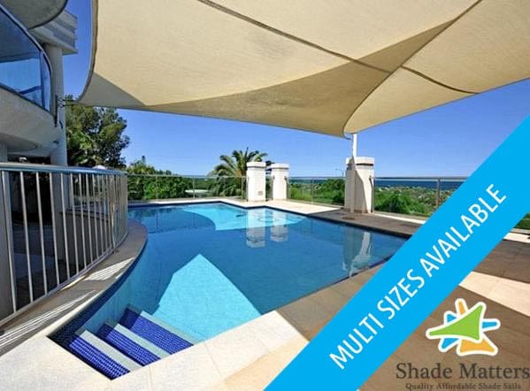 shadematters.com.au Home & Garden Sand Square Shade Sail