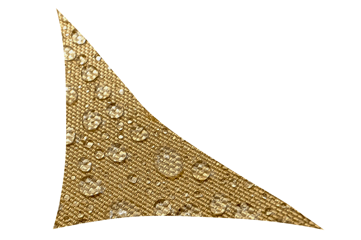 shadematters.com.au Home & Garden Sand Triangle Waterproof Shade Sail