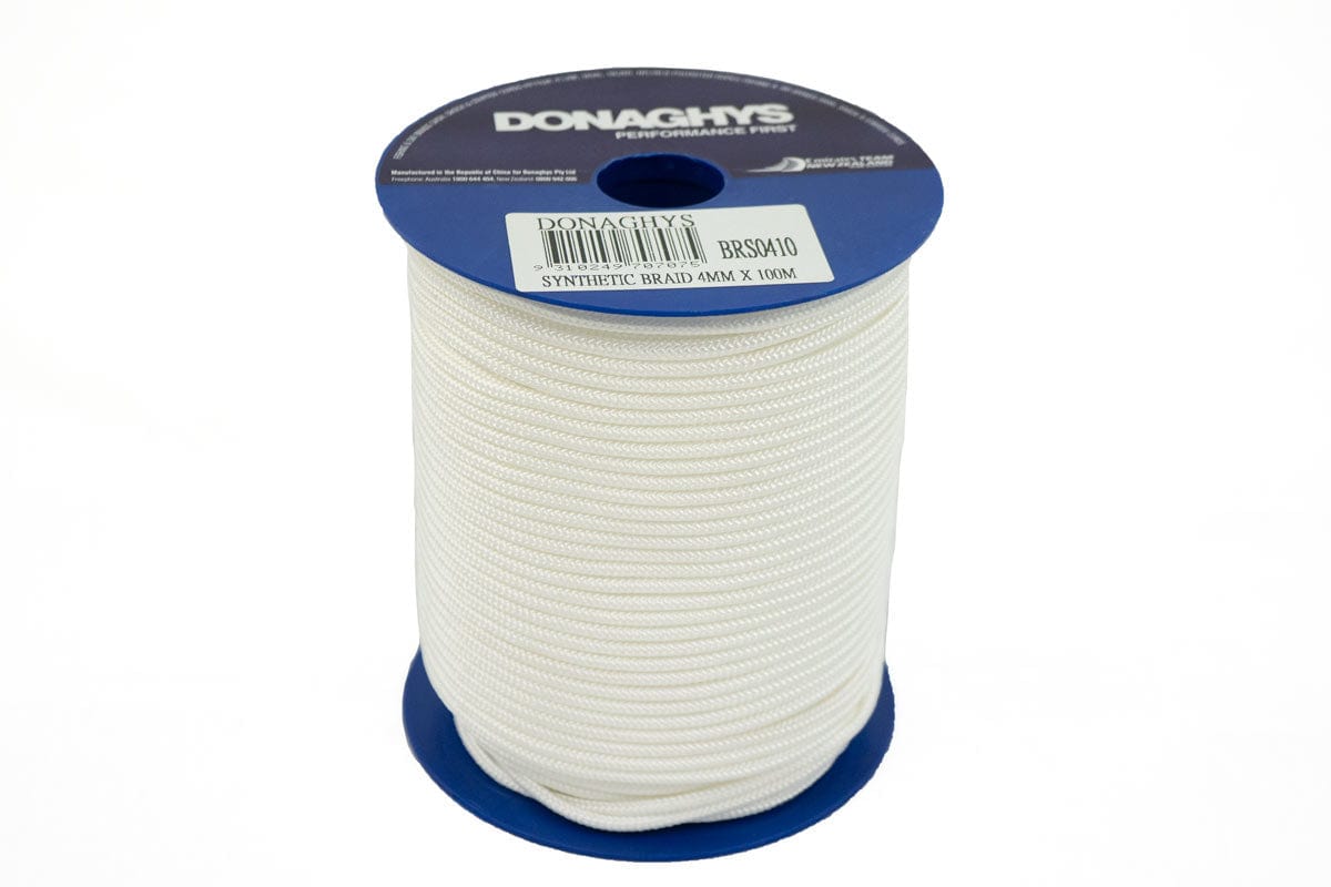 Rope Central Rope and Twine 16 Plait Polyester Cord (Synthetic Braid)