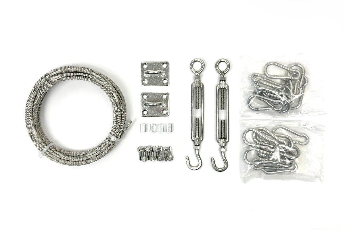 Haverford Sports Accessories 4m Heavy Duty Posts "Hardware Kit" for 10m Nets