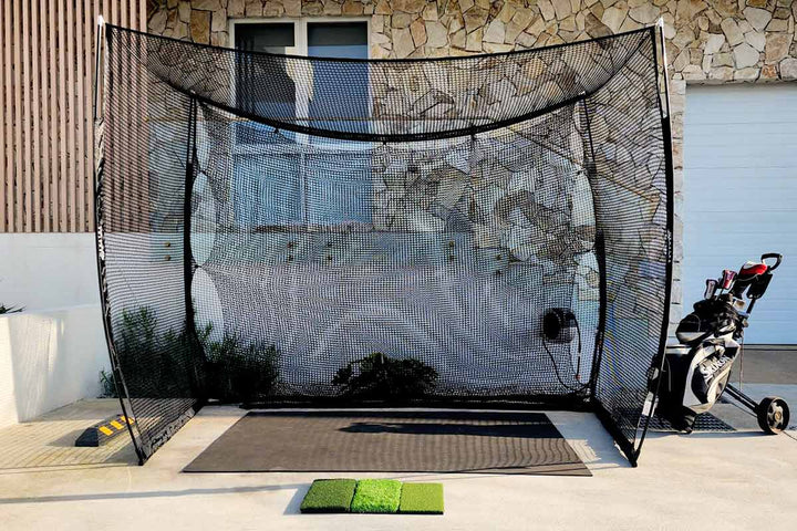 Quatra Sports Cages Golf Practice Cage 3m x 1.97m x 2.4m