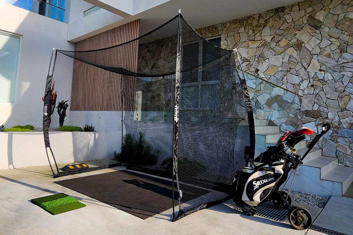 Quatra Sports Cages Golf Practice Cage 3m x 1.97m x 2.4m