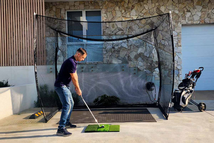 Quatra Sports Cages Golf Practice Cage 3m x 1.97m x 2.4m