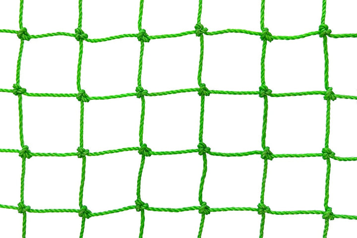 Quatra Sports Netting 50m (H) x 7m (L) - GREEN Pre-Made Sports Net: 40mm SQ - 60ply (Multiple Sizes)