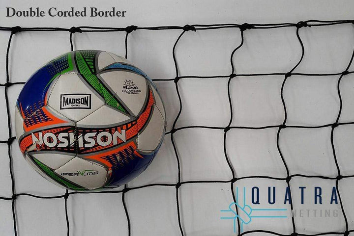 Quatra Sports Netting Netting 3mm Diameter / 100mm SQ: Black