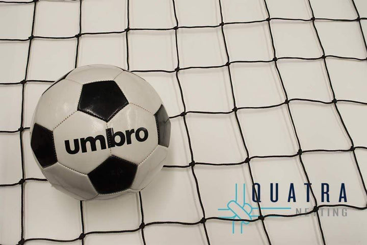 Quatra Sports Netting Netting 3mm Diameter / 100mm SQ: Black