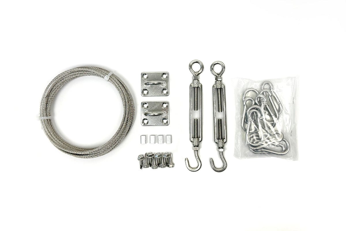 Quatra Sports Support Post 4m Heavy Duty Posts "Hardware Kit" for 5m Nets