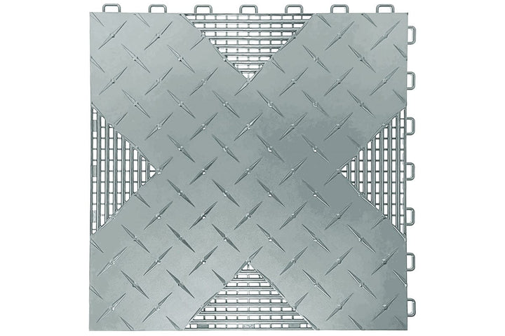 Eagle Pro Flooring Tiles Silver HYBRID-X Super Size Tile