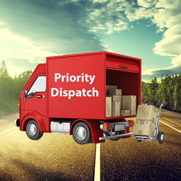 Haverford For $10 extra, please add PRIORITY DISPATCH which ensures your order will leave our warehouse within 1 business day.