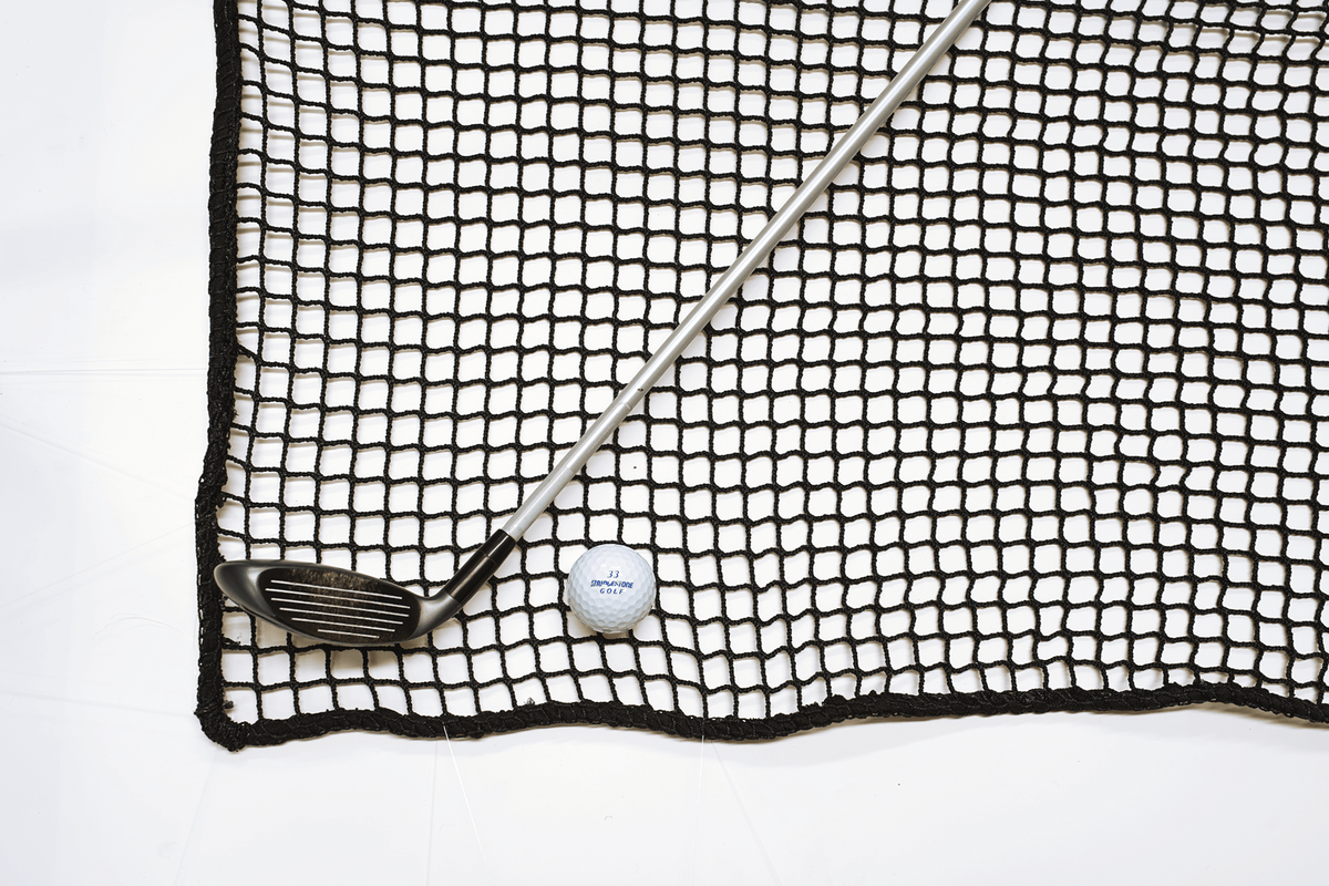 Quatra Golf Practice Nets Golf IMPACT Net W/- Rope Border: 72Ply / 2.5mm 3m x 3m