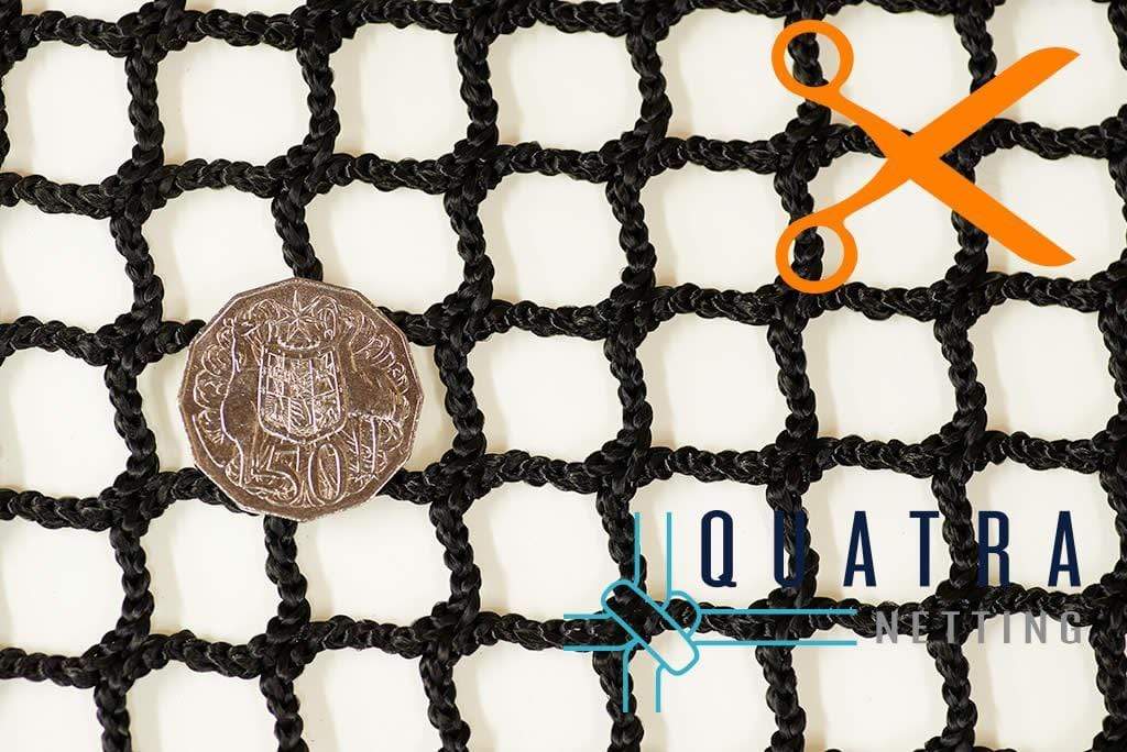 Quatra Safety / Golf / Other Safety Net by-the-metre: Knotless Polyester 22mm 200Ply / 3.5mm