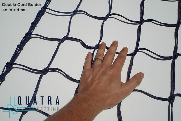 Quatra Safety Netting 10m x 6m : 100mm SQ / 4mm Diameter