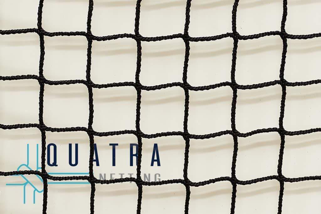 Quatra Safety Netting 20m x 3m : Knotless Nylon 30mm Sq Net 72Ply / 2mm