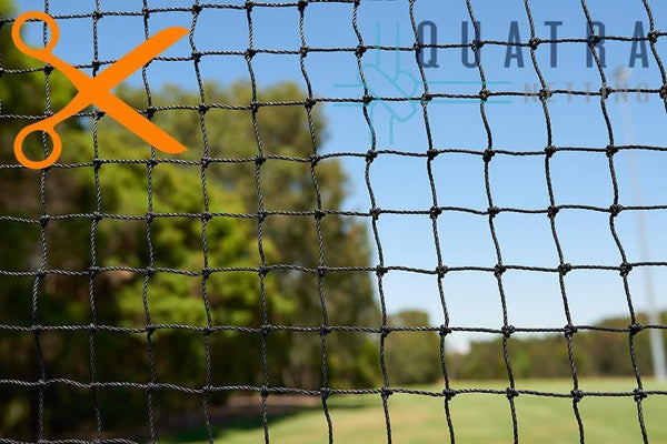 Quatra Sports Netting 1.8m Chicken Fence Netting by-the-metre: 40mm SQ 36Ply / 2.0mm Diameter
