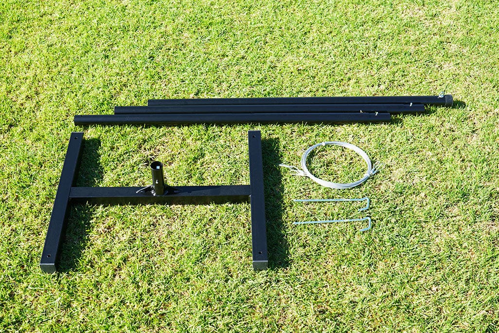 Quatra Sports Netting 3m Support Post with Base Stand