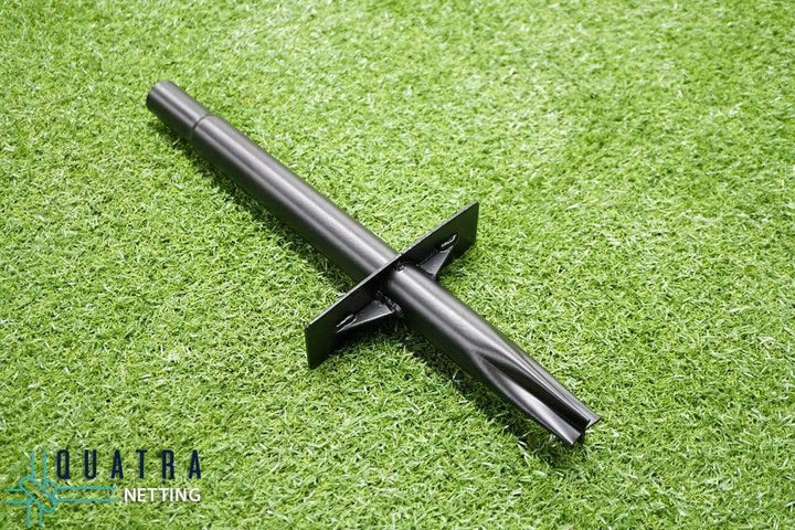 Quatra Sports Netting 3m Support Post With Turf Ground Spike