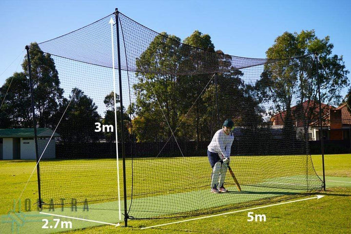 Quatra Sports Netting Backyard Baseball / Softball Practice Cage Net 5m x 2.7m