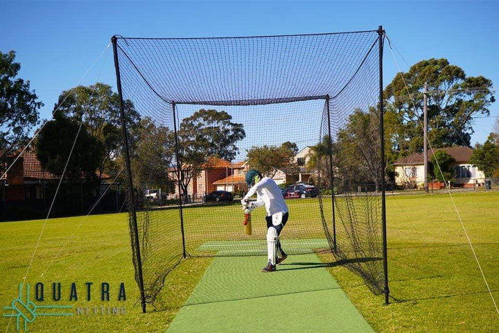 Quatra Sports Netting Backyard Cricket Practice Cage Net 5m x 2.7m