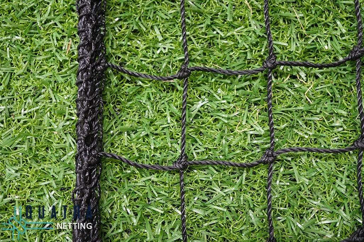Quatra Sports Netting Cricket Netting: 40mm sq with Rope Border (Multiple Sizes)