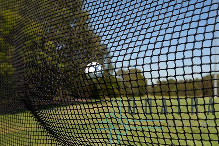 Quatra Sports Netting Golf IMPACT Net W/- Rope Border: 72Ply / 2.5mm 3m x 3m