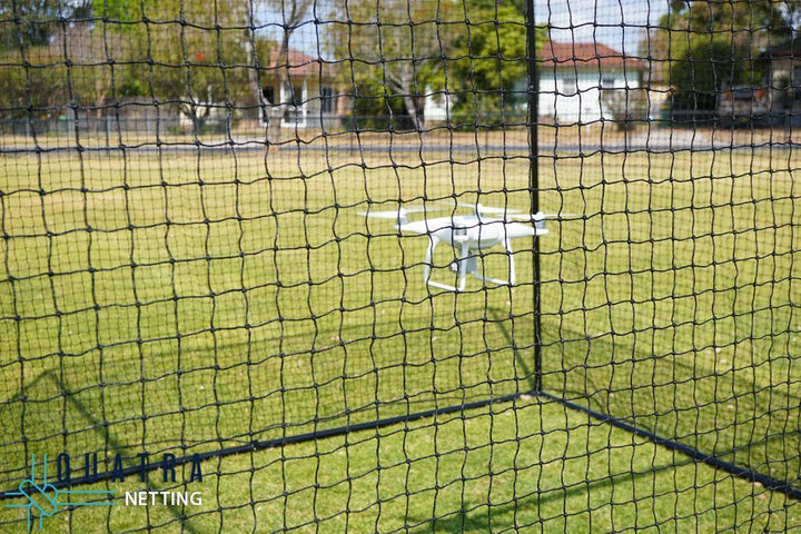 Quatra Sports Netting Portable Drone Containment Cage: 3m x 3m
