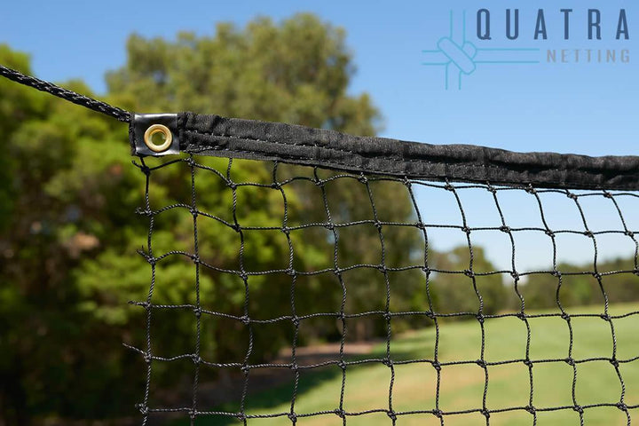Quatra Sports Netting Pre-Made Cricket Net: With Reinforced Webbing (Multiple Sizes)