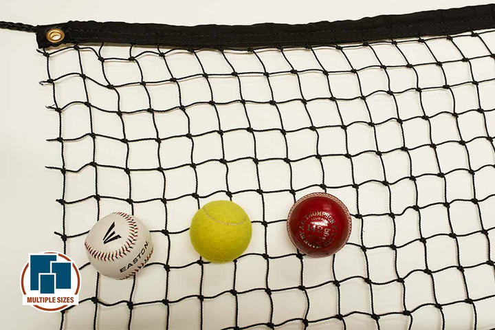 Quatra Sports Netting Pre-Made Sports Net with Webbing & Eyelets (Multiple Sizes)