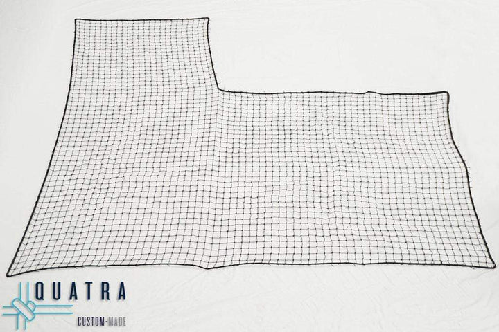 Quatra Ute Netting Custom Size net W/- Rope Edge (Max 3m L x 3m W)