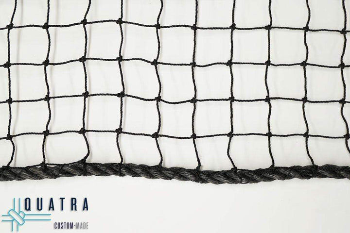 Quatra Ute Netting I require a T, L or other "odd shape" design (+ $15) Custom Size net W/- Rope Edge (Max 3m L x 3m W)